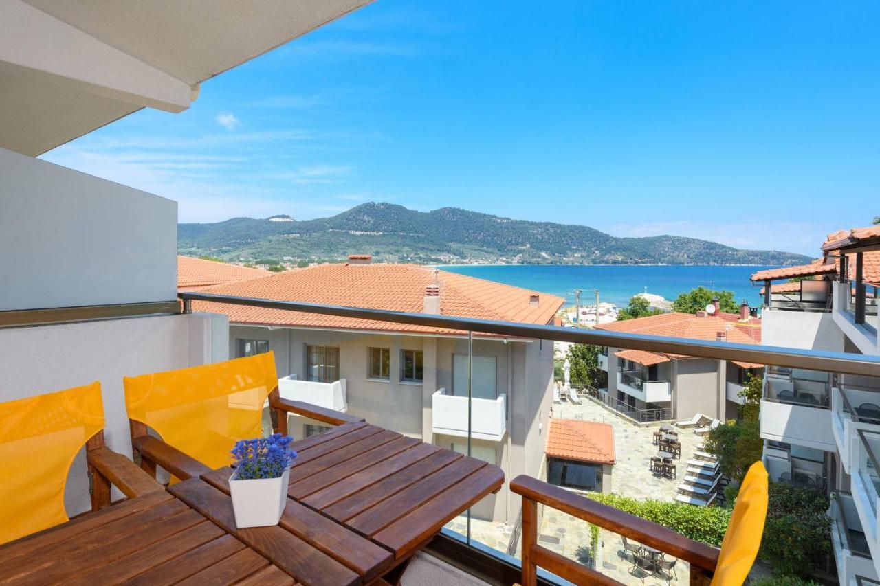 Zoe'S Sea View Apartment スカラ・ポタミアス エクステリア 写真